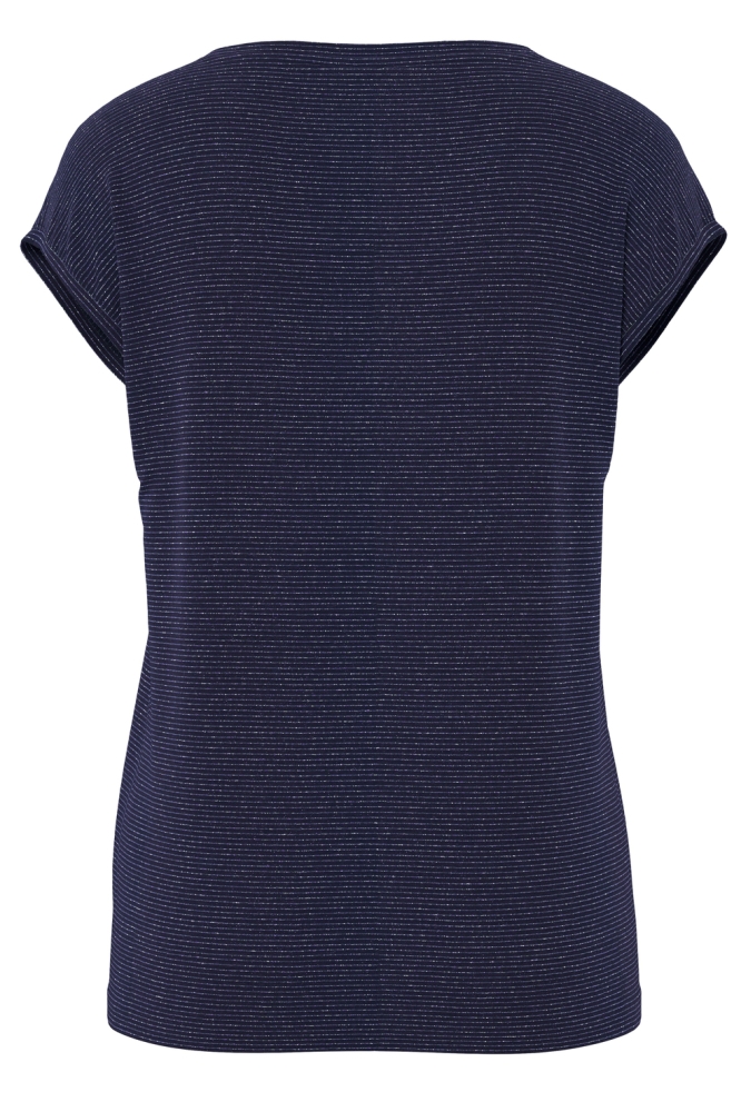 PCBILLO TEE LUREX STRIPES JRS NOOS 17078572 SKY CAPTAIN